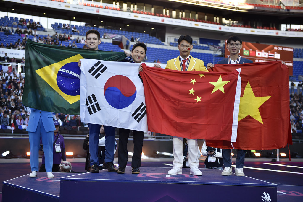 A 47ª edição do WorldSkills foi realizada em Lyon, na França, de 10 a 15 de setembro