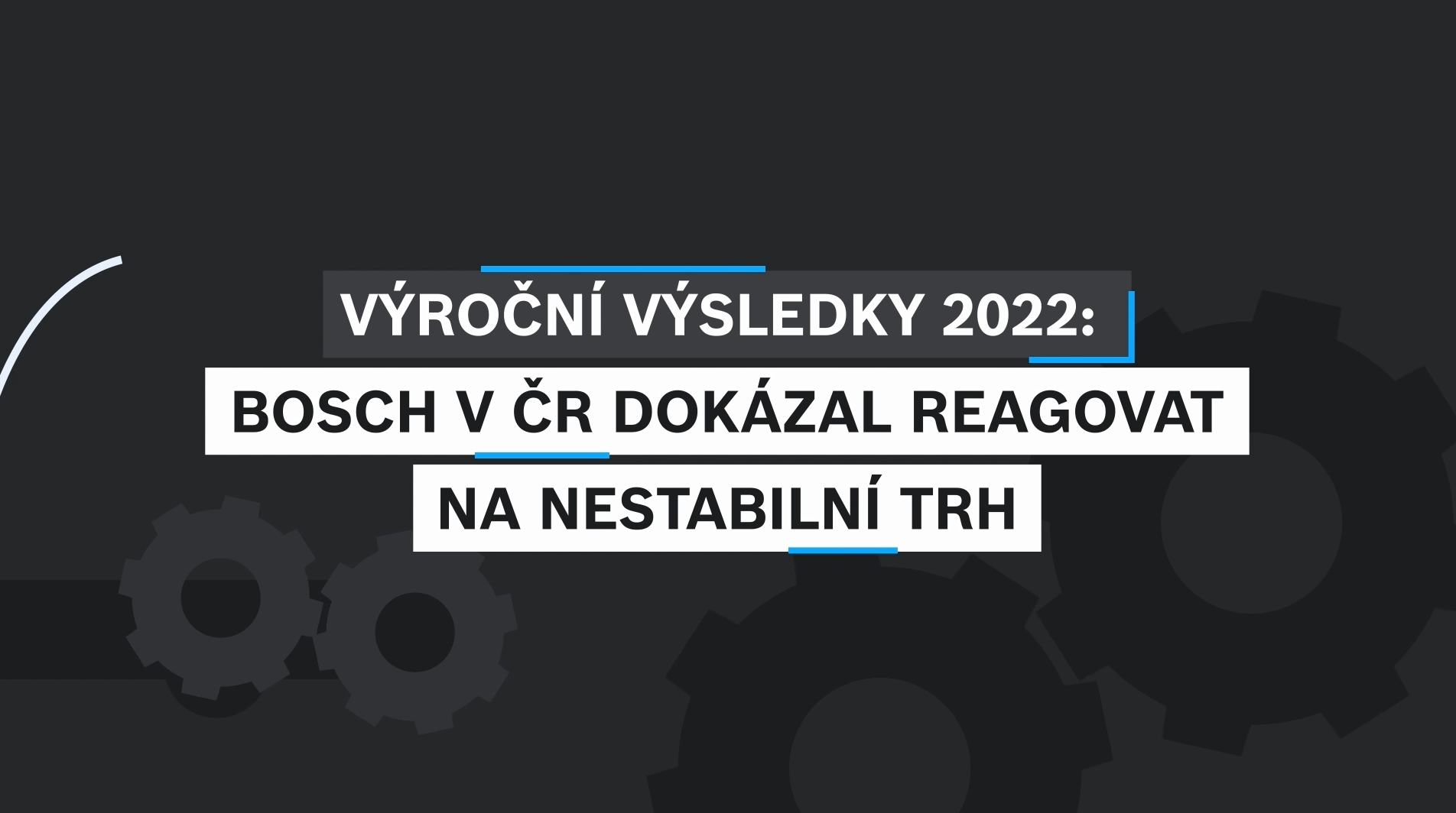 Výroční obchodní výsledky skupiny společností Bosch v ČR