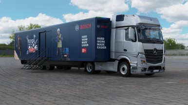 Bosch PRO tour showtruck