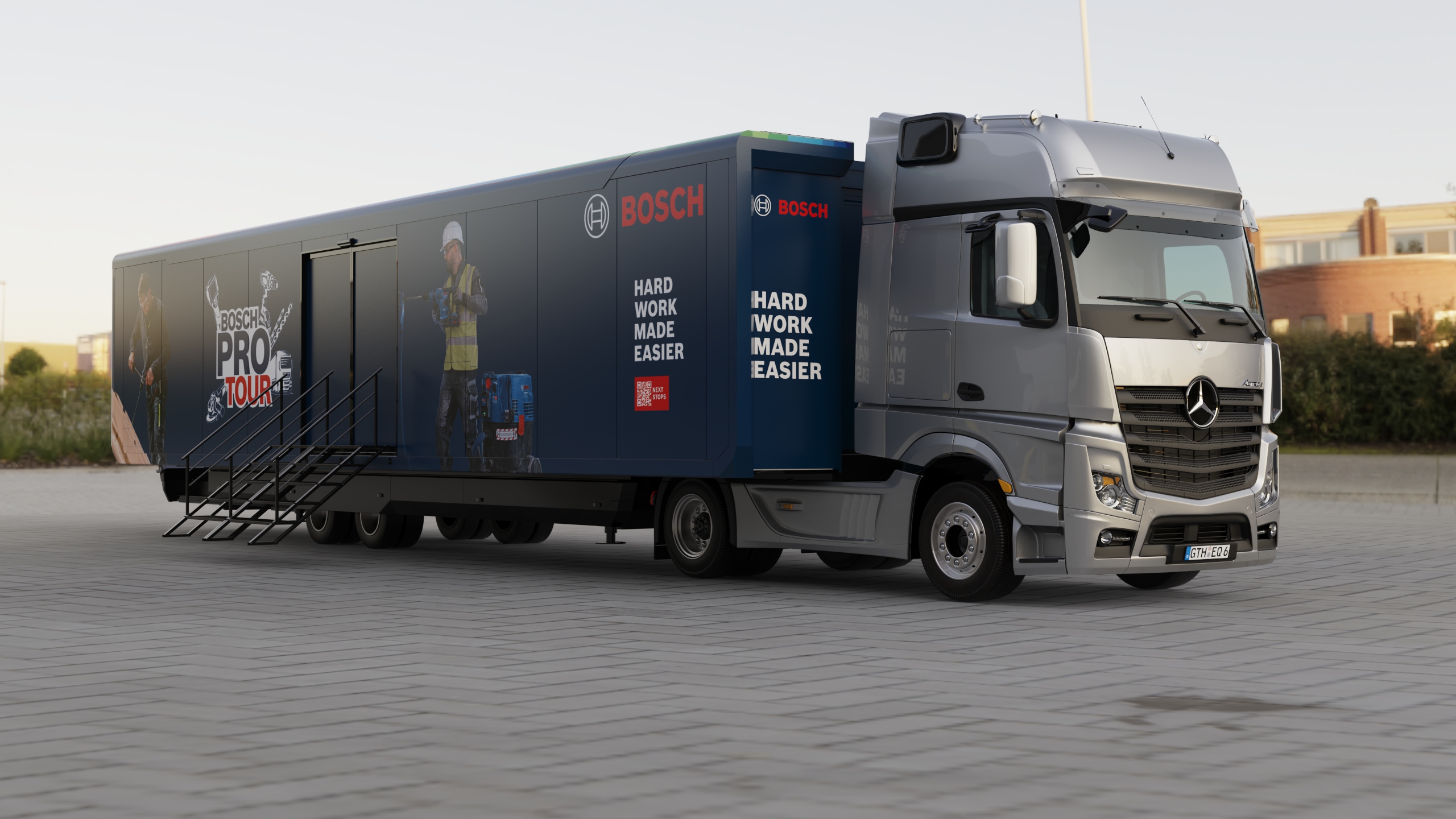 Bosch PRO tour showtruck