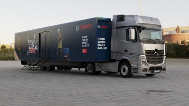 Bosch PRO tour showtruck