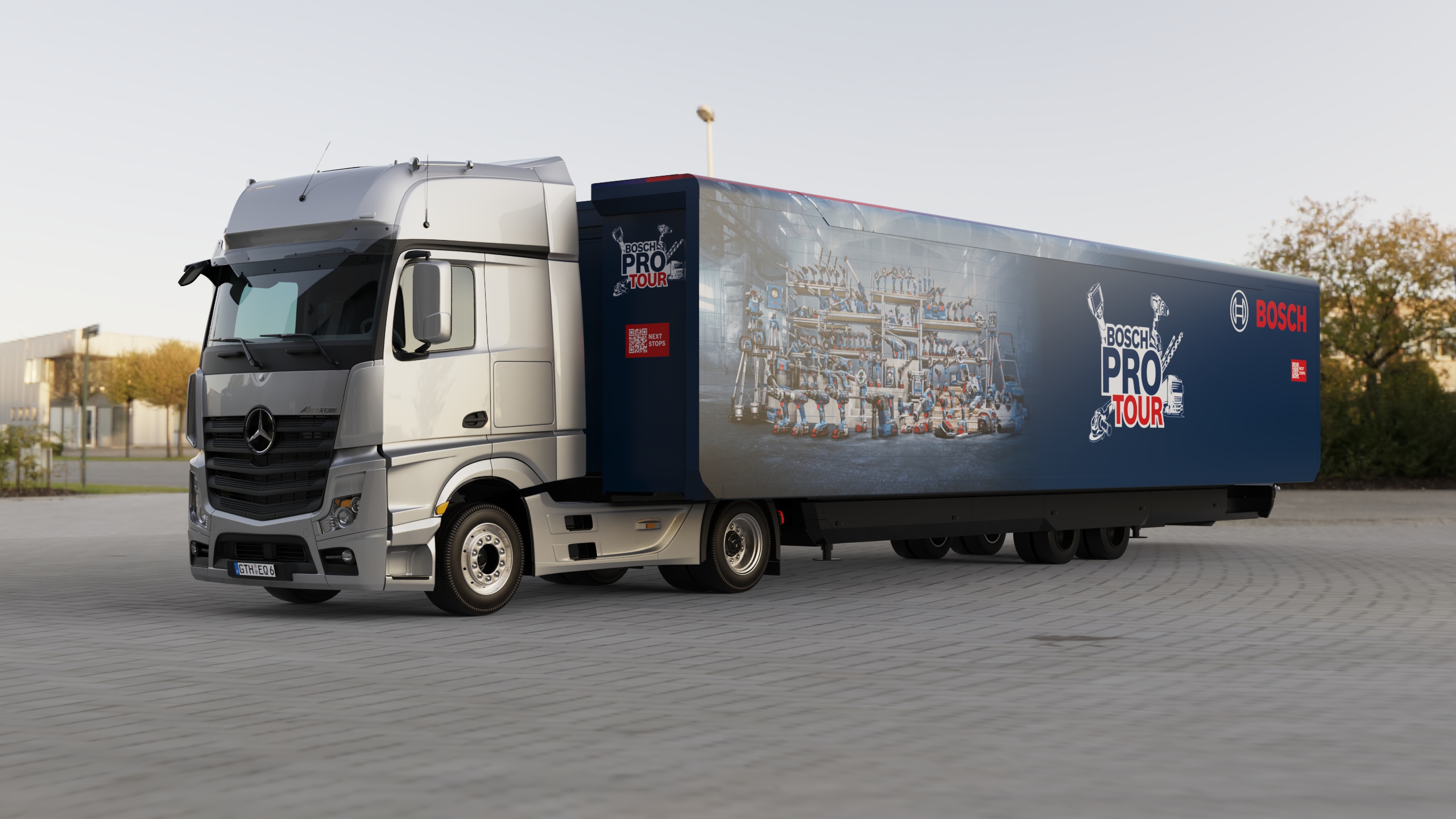 Bosch PRO tour showtruck