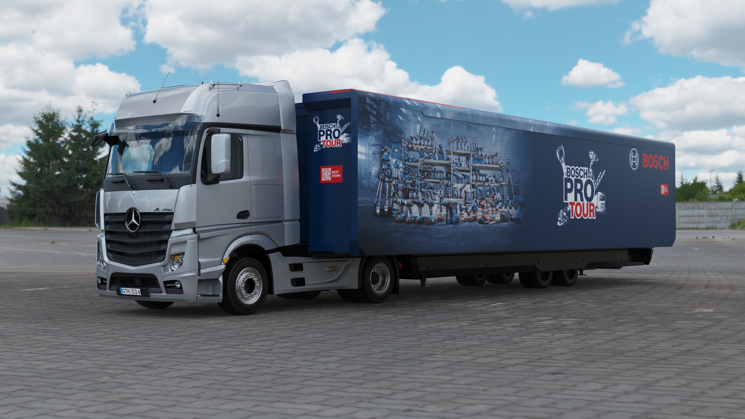 Bosch PRO tour showtruck