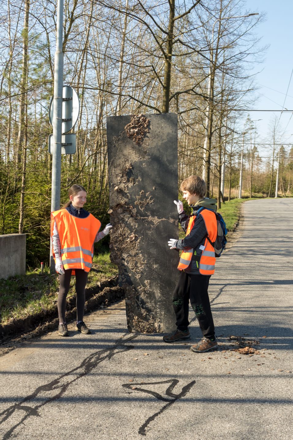 Záběry z průběhu akce Čistá Vysočina ze dne 22.4.2023 ve firmě Bosch Powertrain s.r.o.