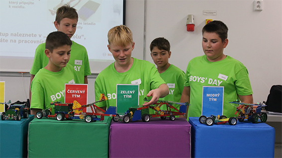 Záběry z průběhu Boys ´Day ze dne 19. září 2024.