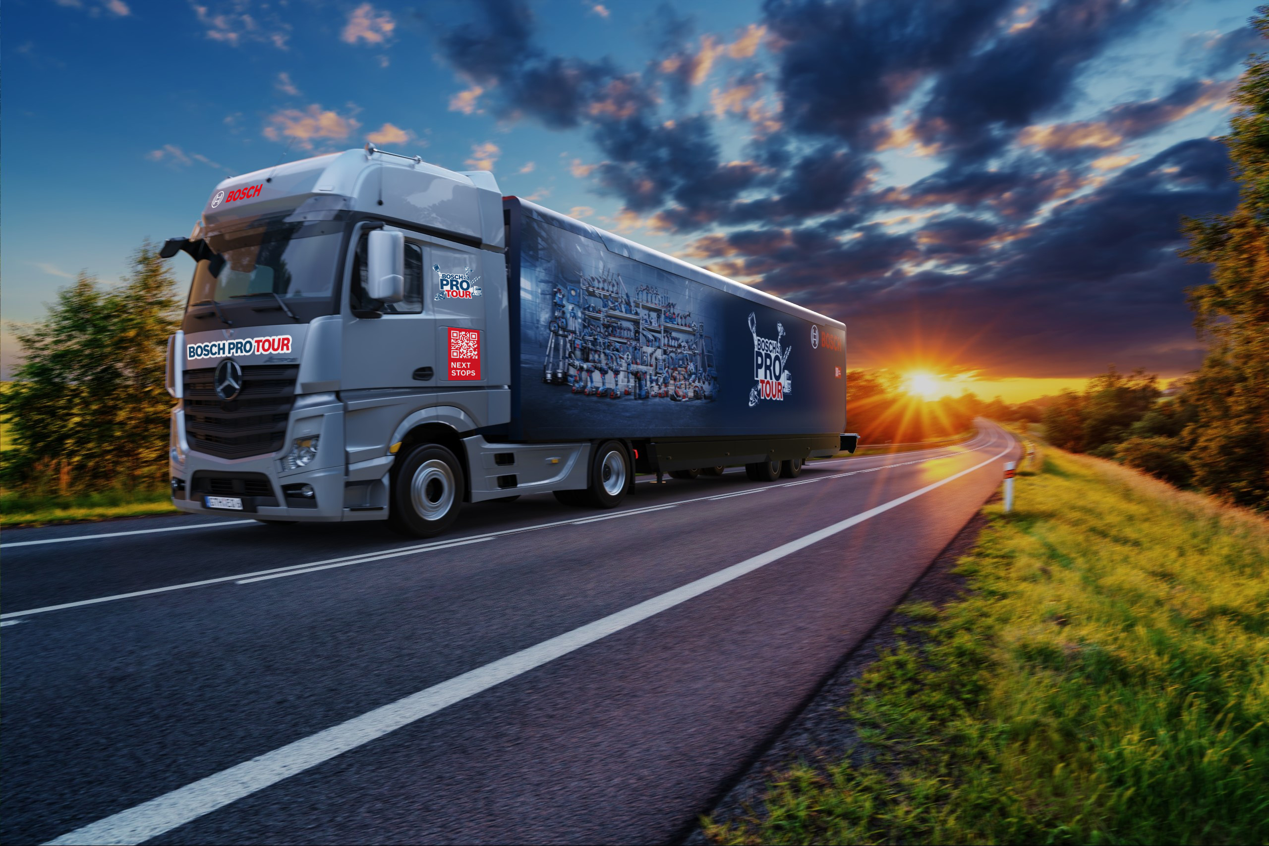 Bosch PRO Tour showtruck