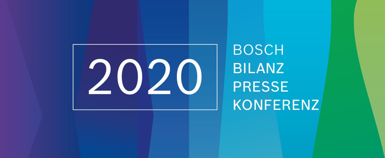 Bilanzpressekonferenz 2020 - Bosch Media Service