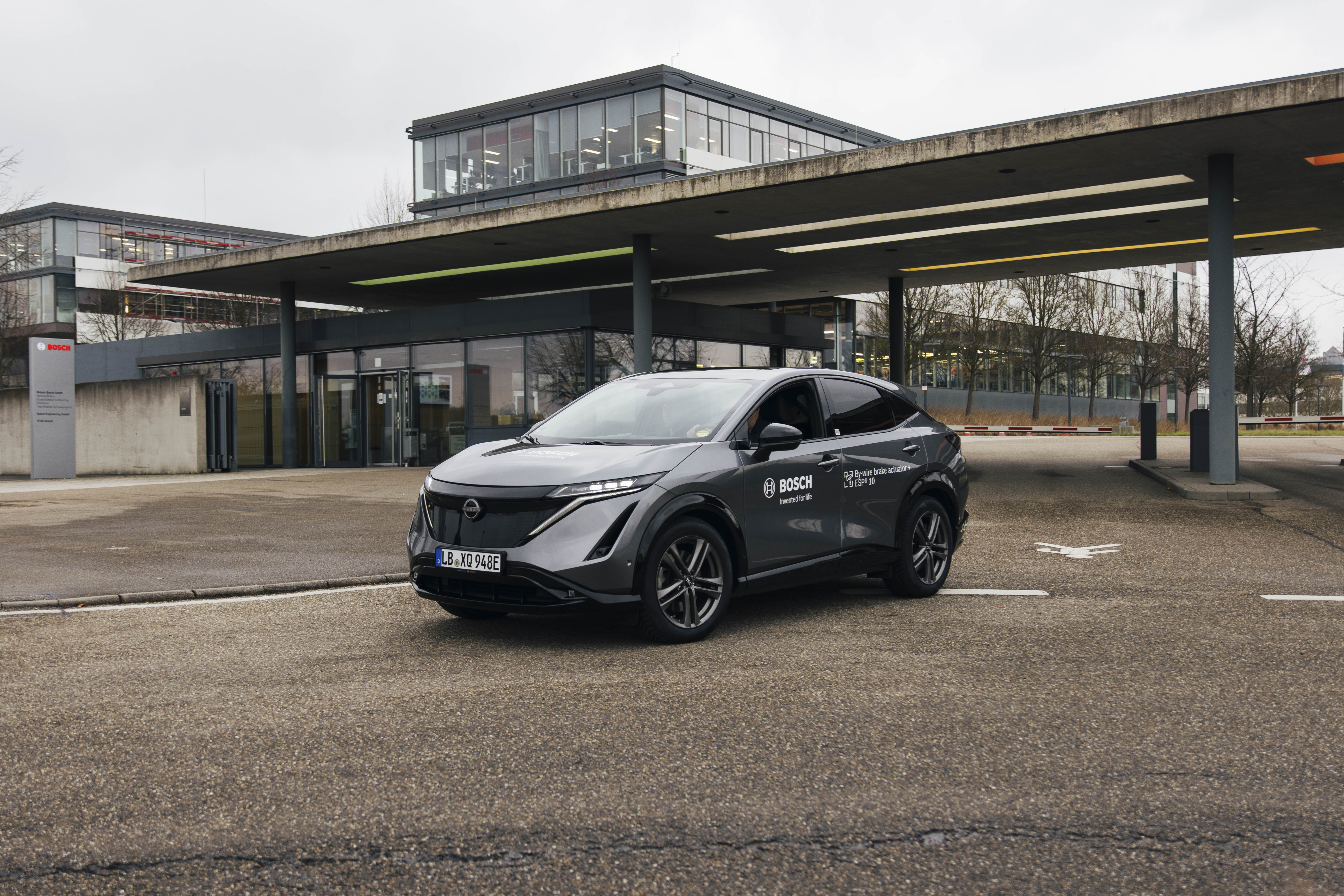 Test drive with Brake-by-Wire: from Germany to Sweden