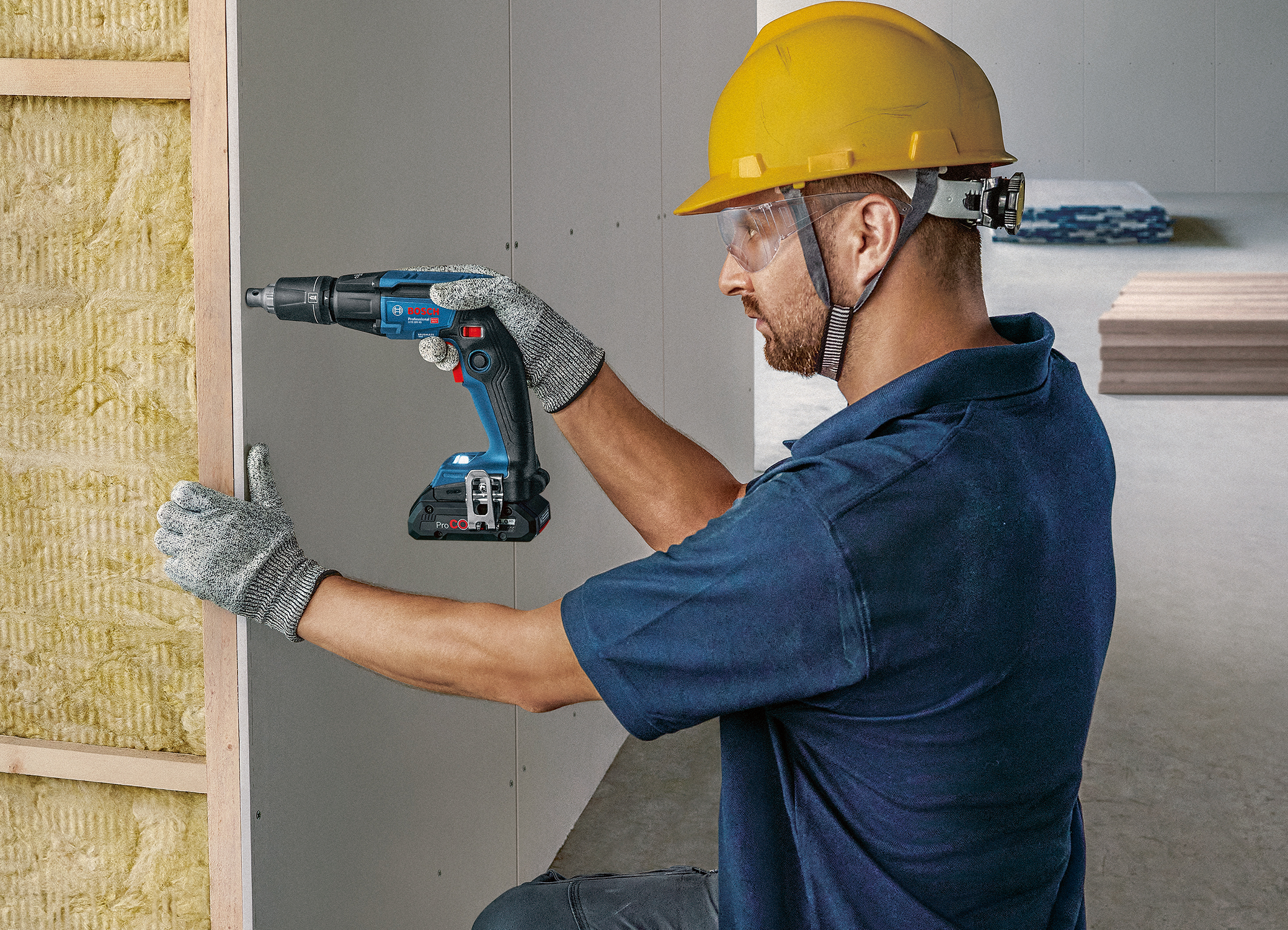 Efficient, ergonomic, better for the body: Three Bosch innovations for  drywall professionals - Bosch Media Service