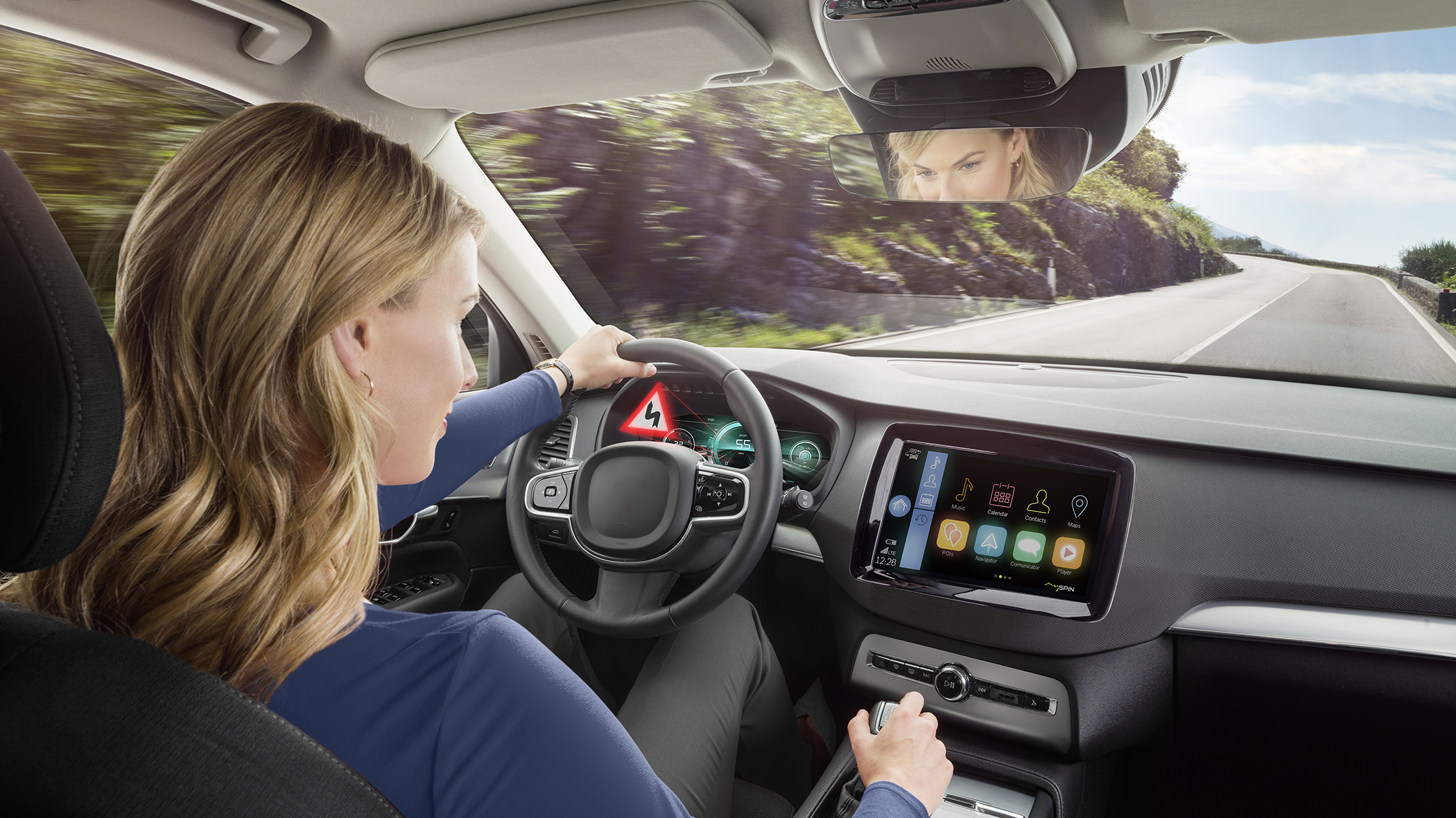 Neue Dimension: Bosch bringt 3D-Display ins Fahrzeug - Bosch Media Service
