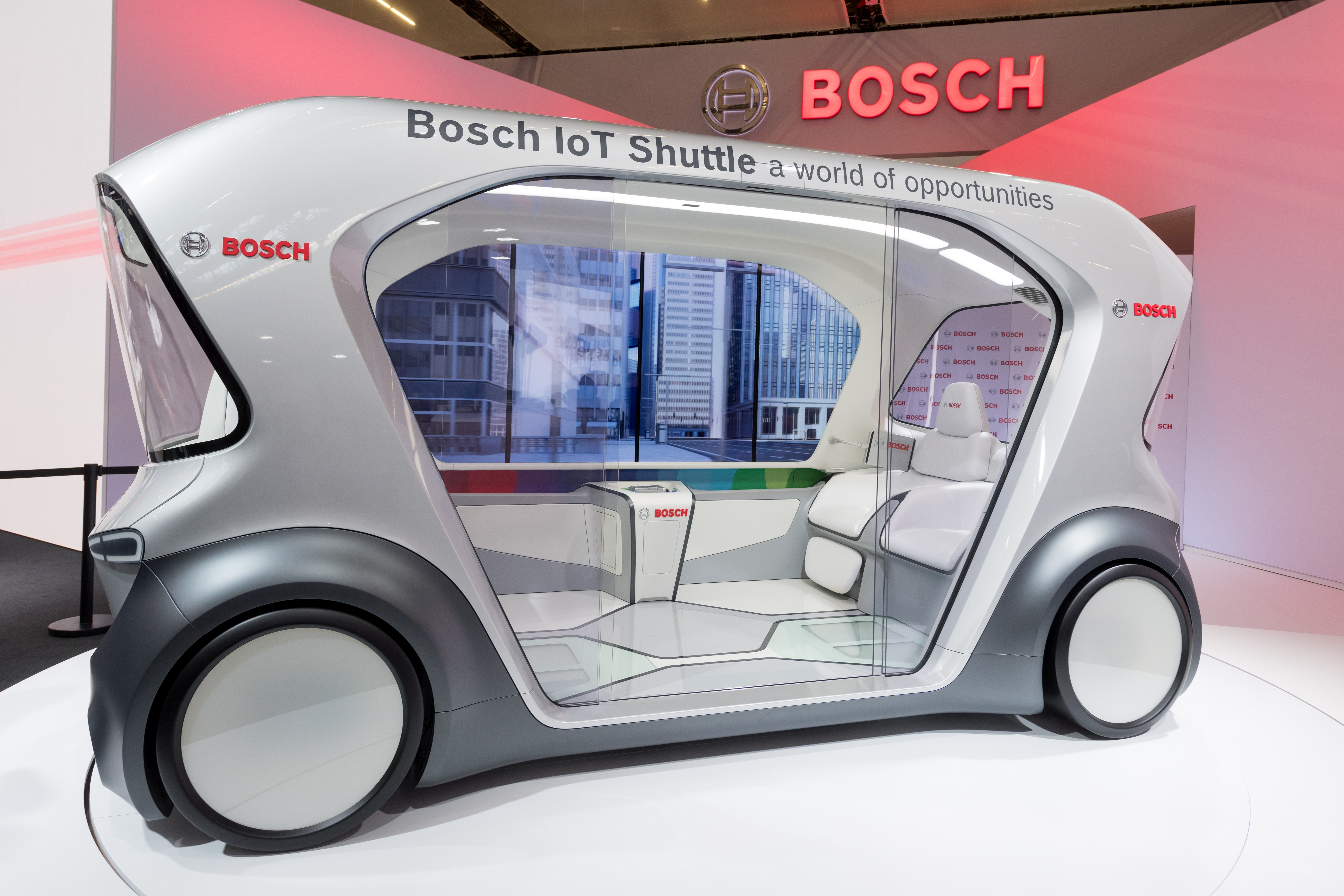 Bosch IoT-Shuttle at IAA 2019