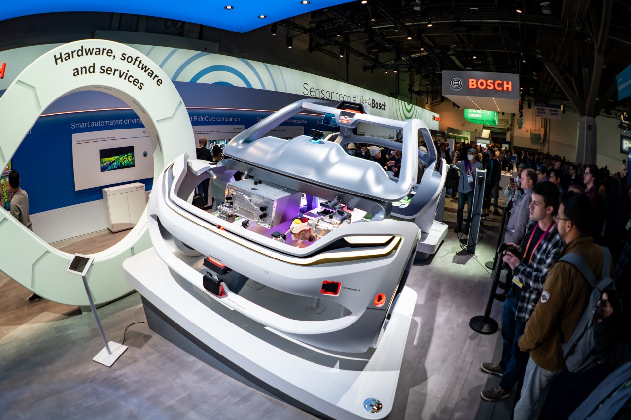 Bosch CES 2023 booth - Bosch Media Service