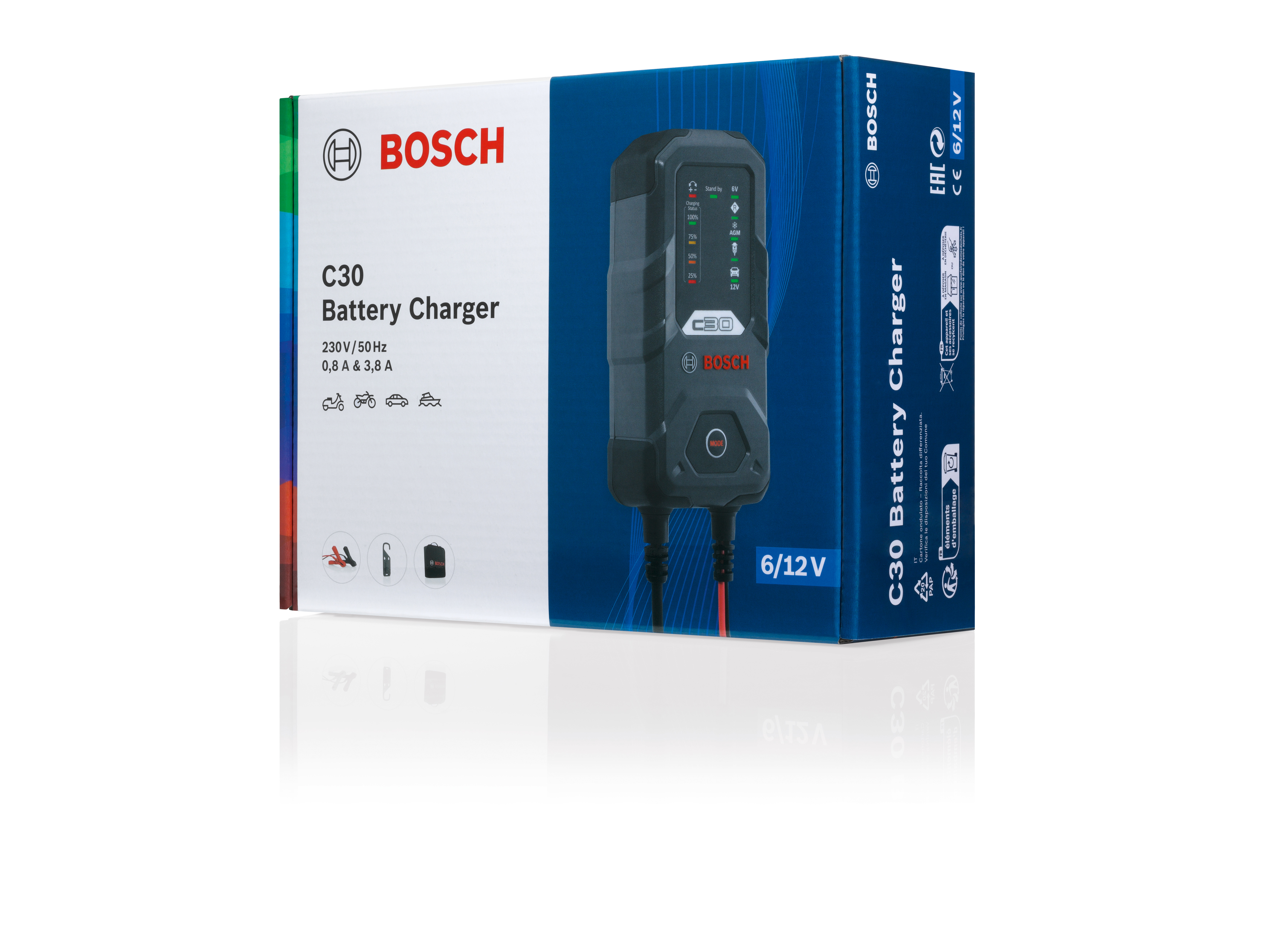 Neue Generation von Bosch Batterieladegeräten mit höherer Leistung und  erweitertem Funktionsumfang - Bosch Media Service
