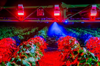 First crop protection sprayer featuring ONE SMART SPRAY’s weed management system ...