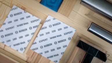 Weltneuheit für Profis und Heimwerker: Bosch erfindet Handschleifmittel neu