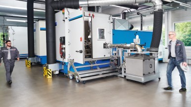 Euro 7: Bosch uses pioneering test bench to measure particle emissions from brak ...