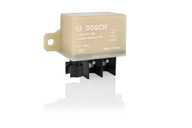 Powerful new Bosch HCR 100 high-current relay delivers up to 100 amps of rated s ...