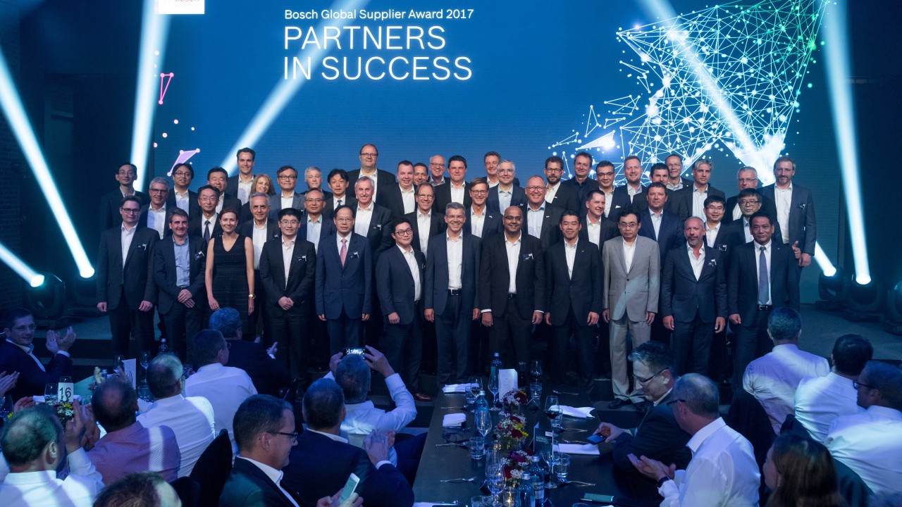 Bosch honors top suppliers - Bosch Media Service