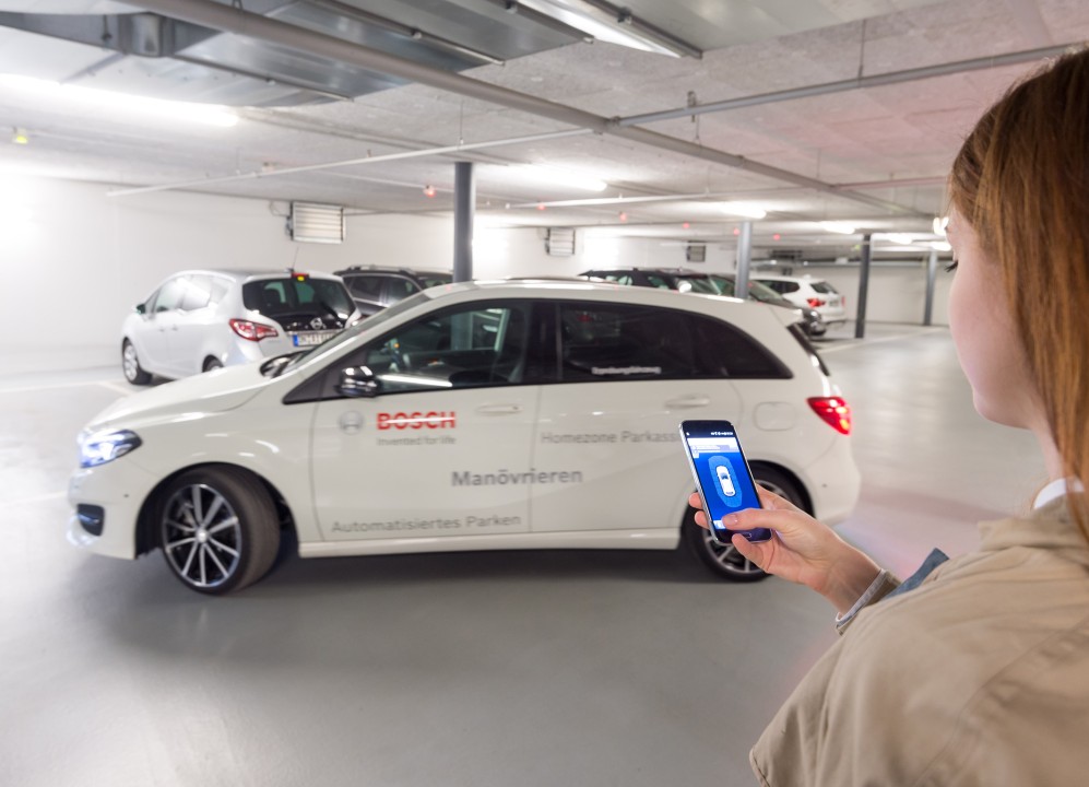 Bosch technology makes anyone a professional parker