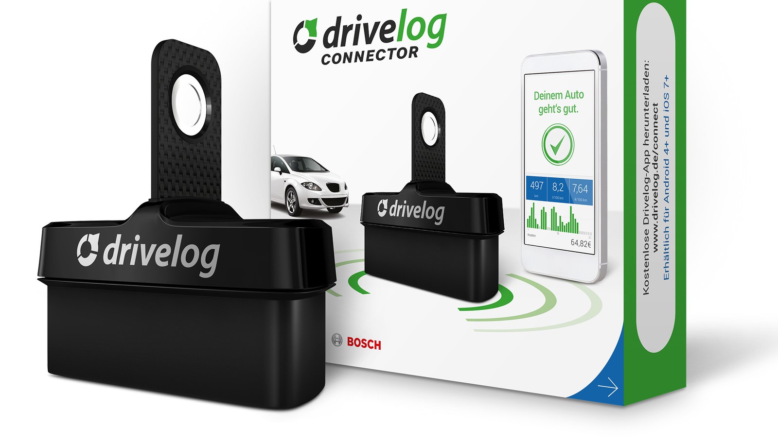 New Drivelog Connect Displays Car Related Information On The