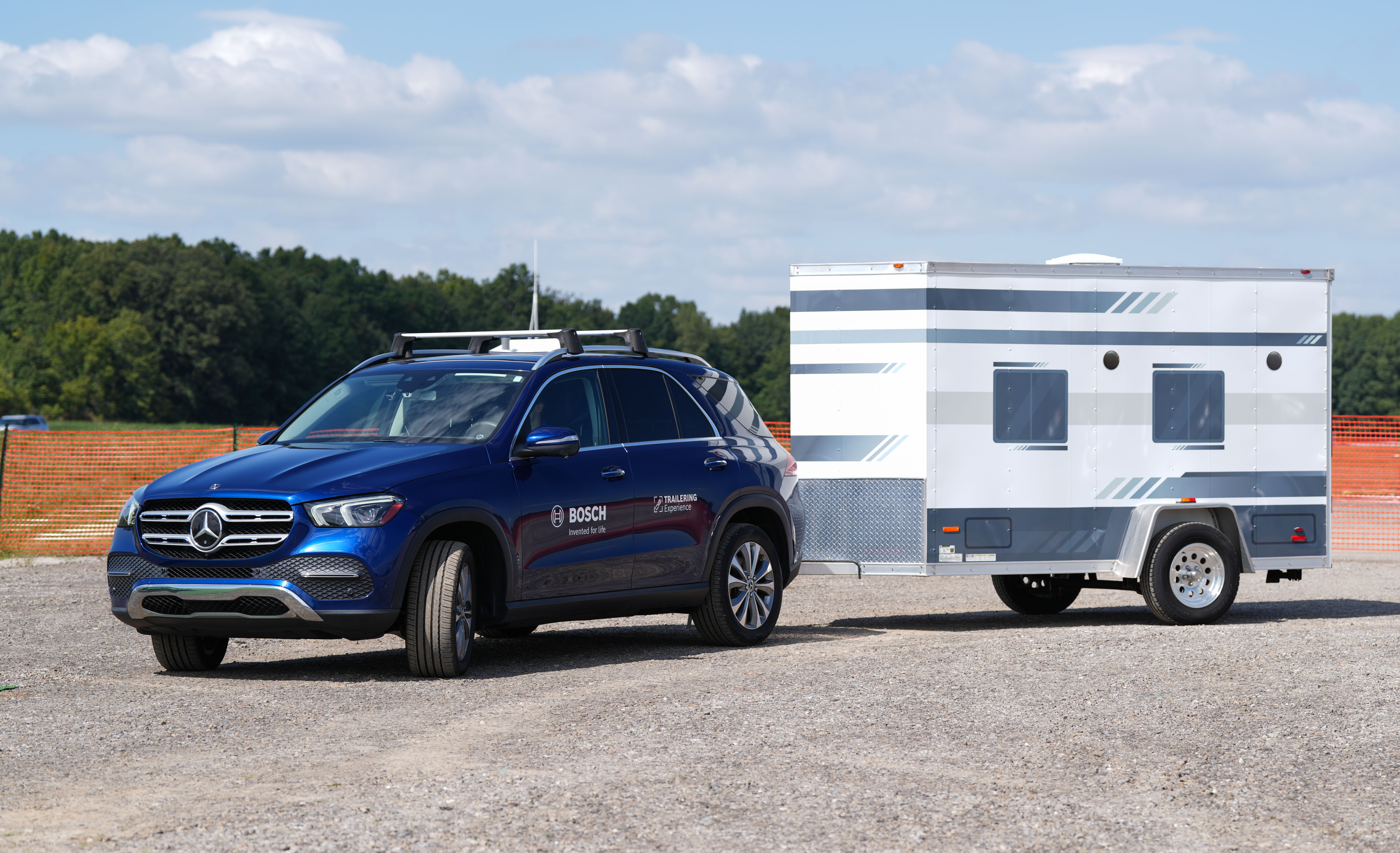 Bosch Anywhere parking trailer