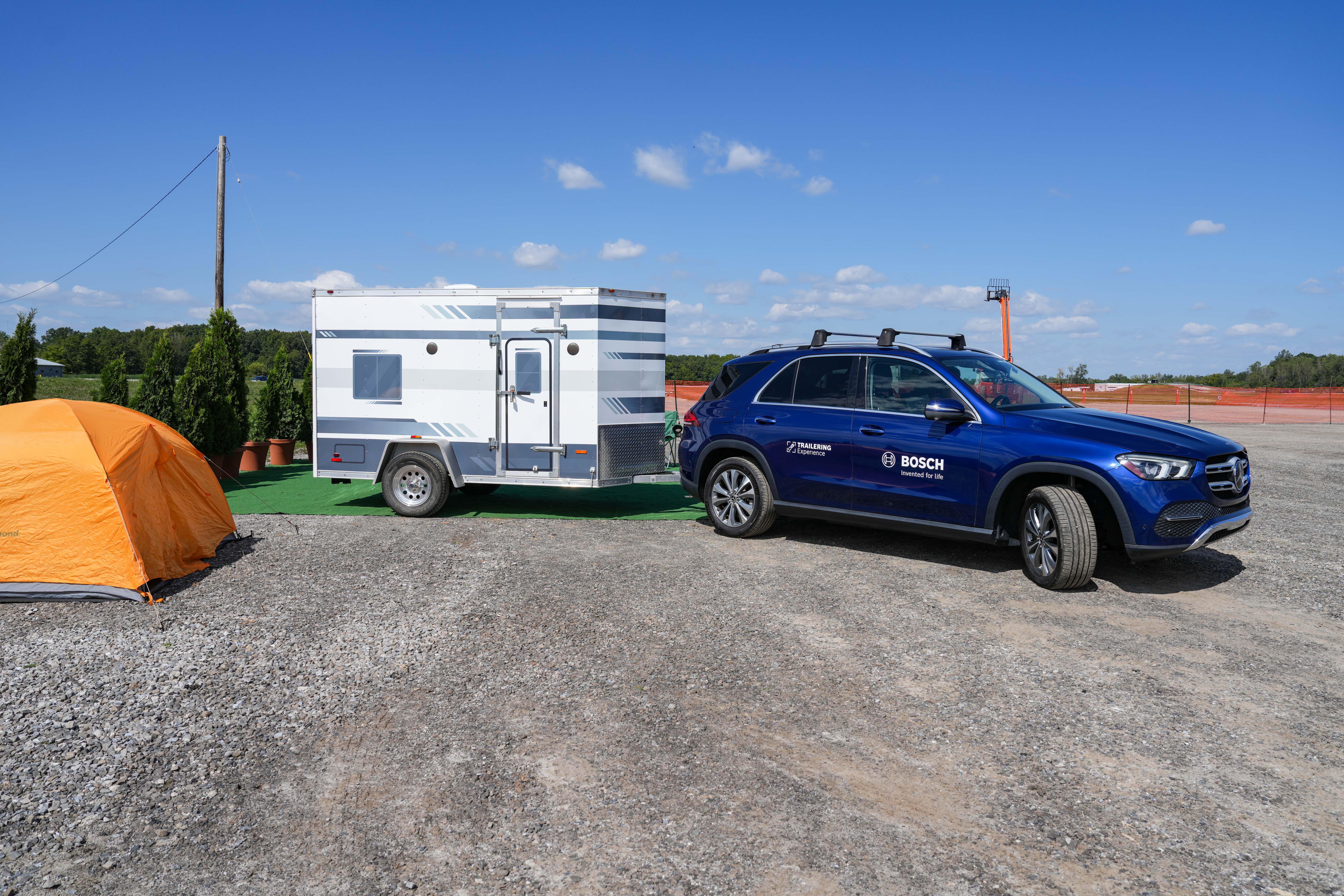 Bosch Anywhere parking trailer