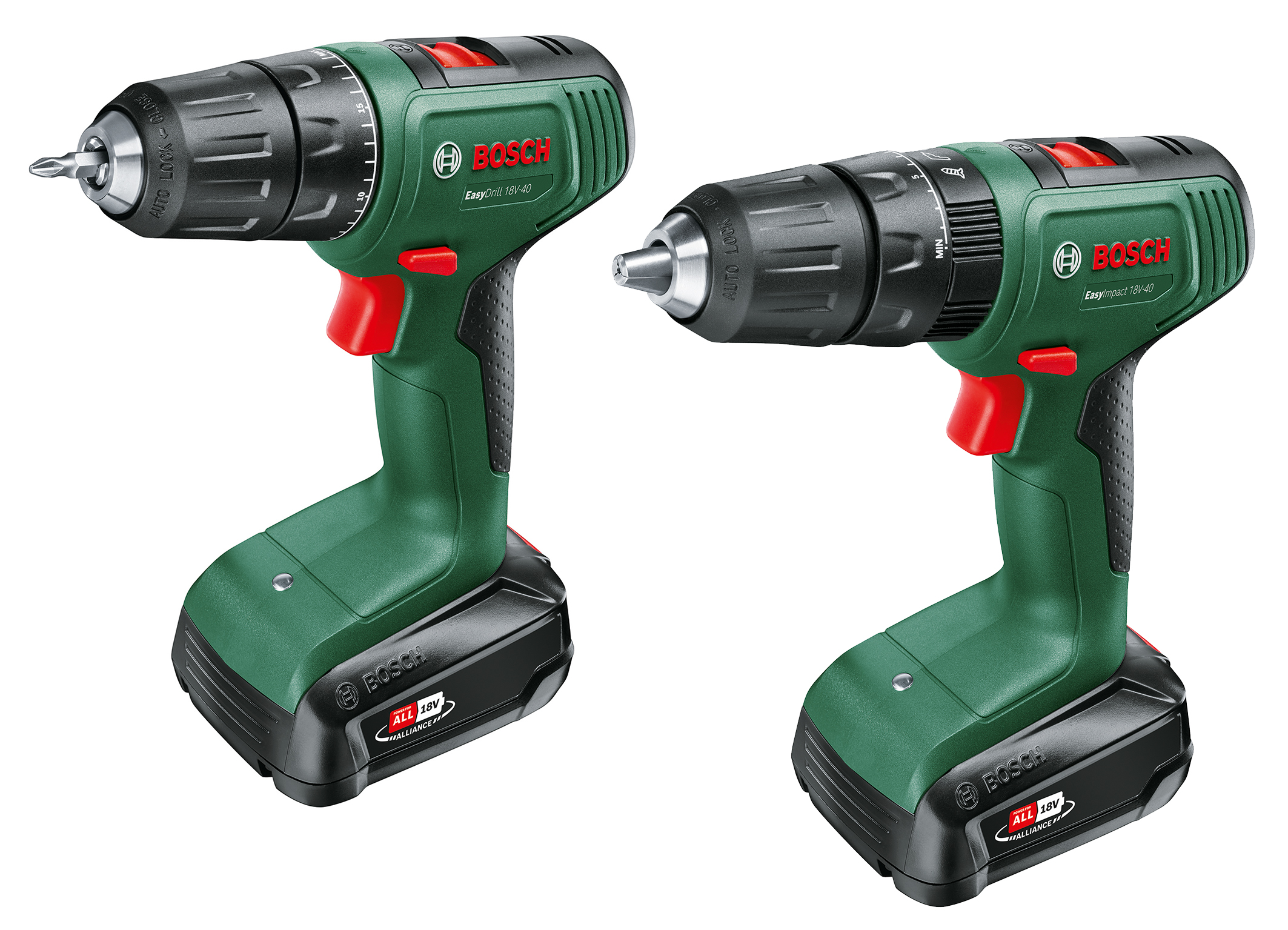 Extension of the 18V Power for All System Four new Bosch