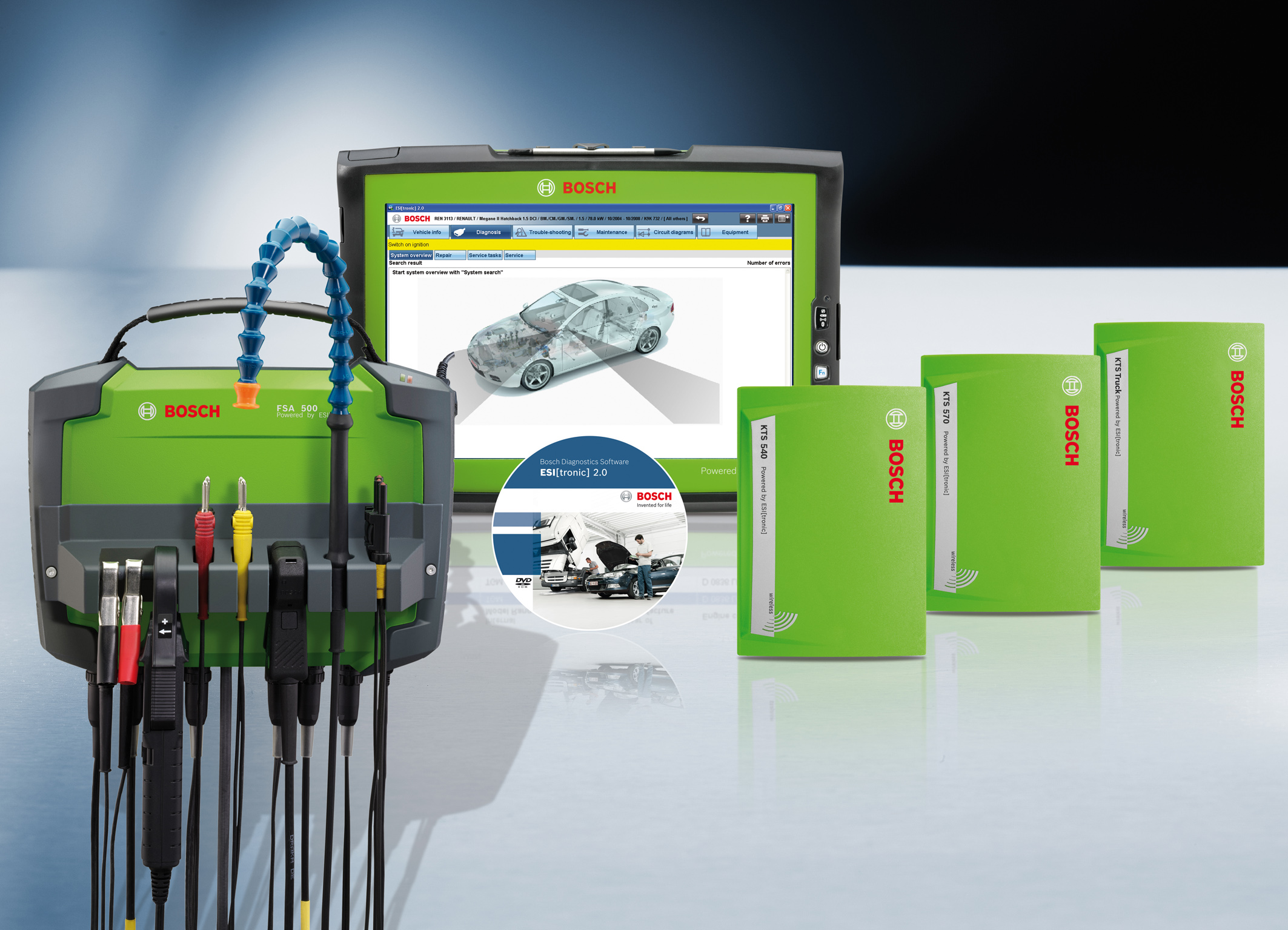 Bosch Offers Cost Efficient Complete System Diagnostics Solutions