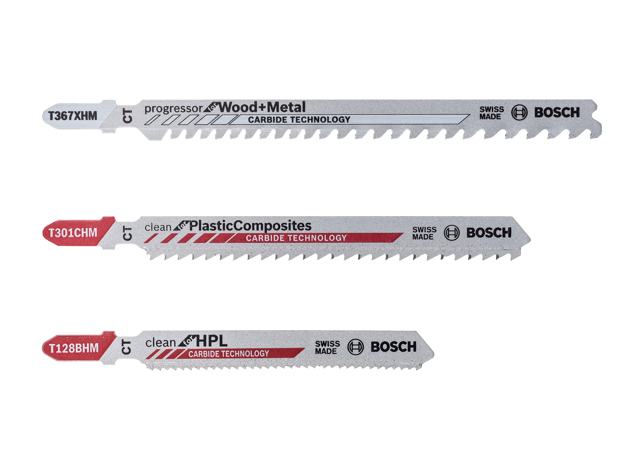 For An Even Wider Range Of Applications New Bosch Jigsaw Blades